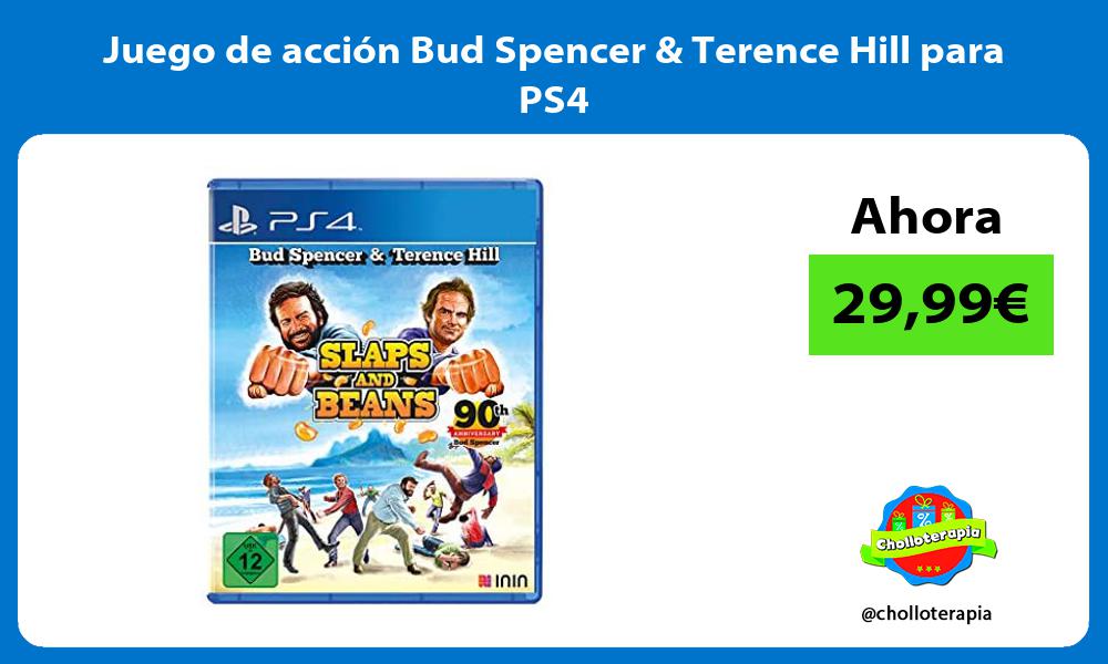 Juego de acción Bud Spencer Terence Hill para PS4