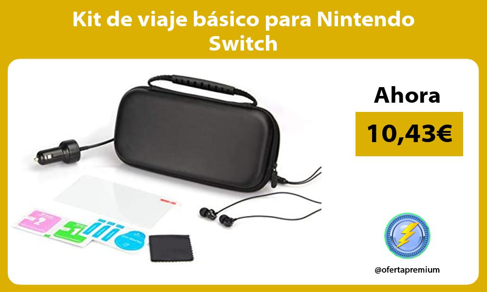 Kit de viaje básico para Nintendo Switch
