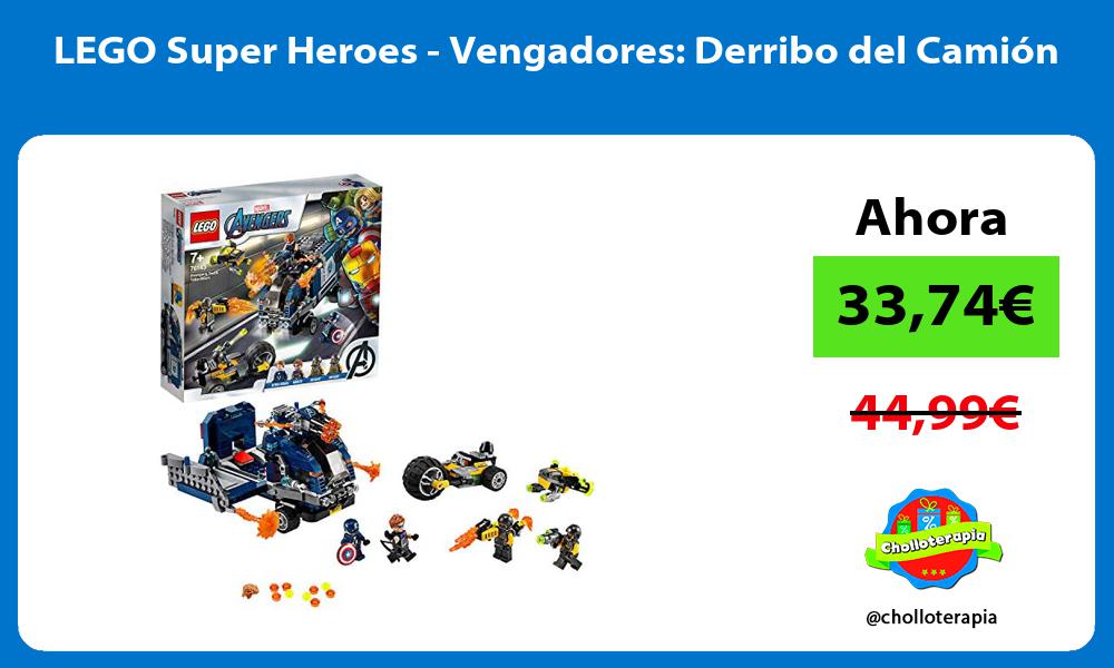 LEGO Super Heroes Vengadores Derribo del Camión