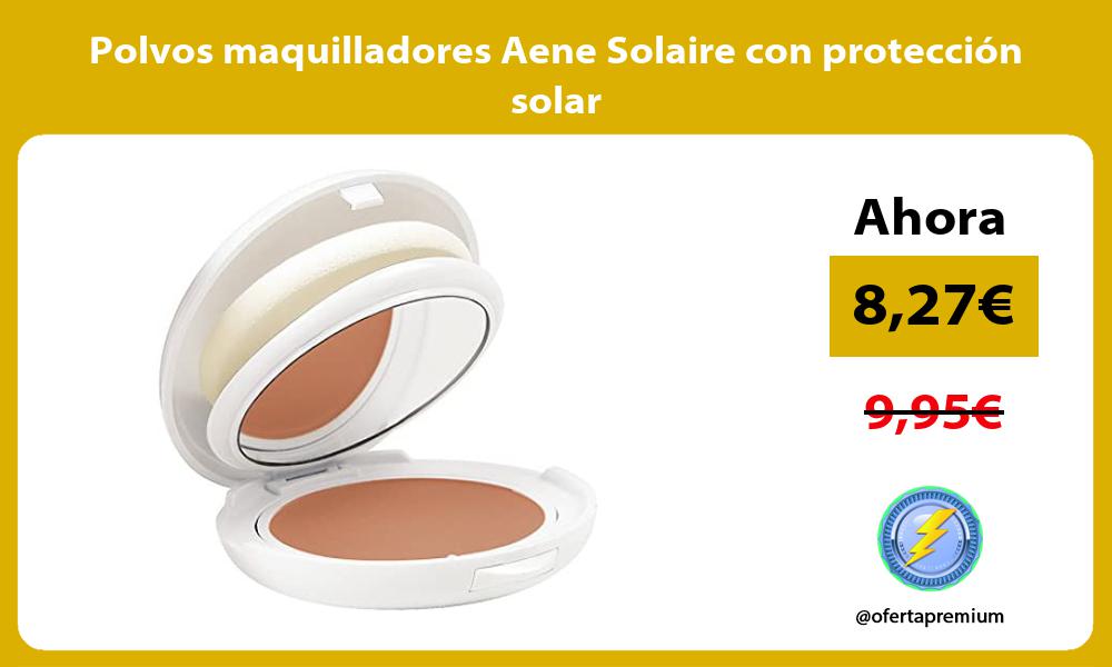 Polvos maquilladores Aene Solaire con protección solar