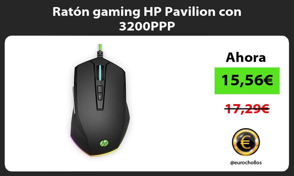Ratón gaming HP Pavilion con 3200PPP