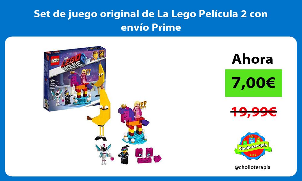 Set de juego original de La Lego Película 2 con envío Prime