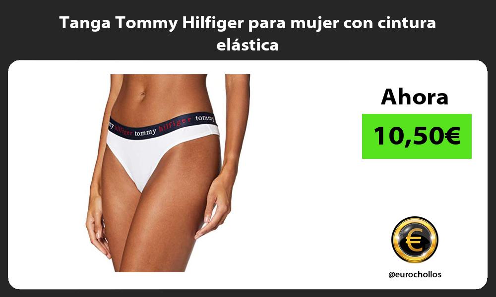 Tanga Tommy Hilfiger para mujer con cintura elástica