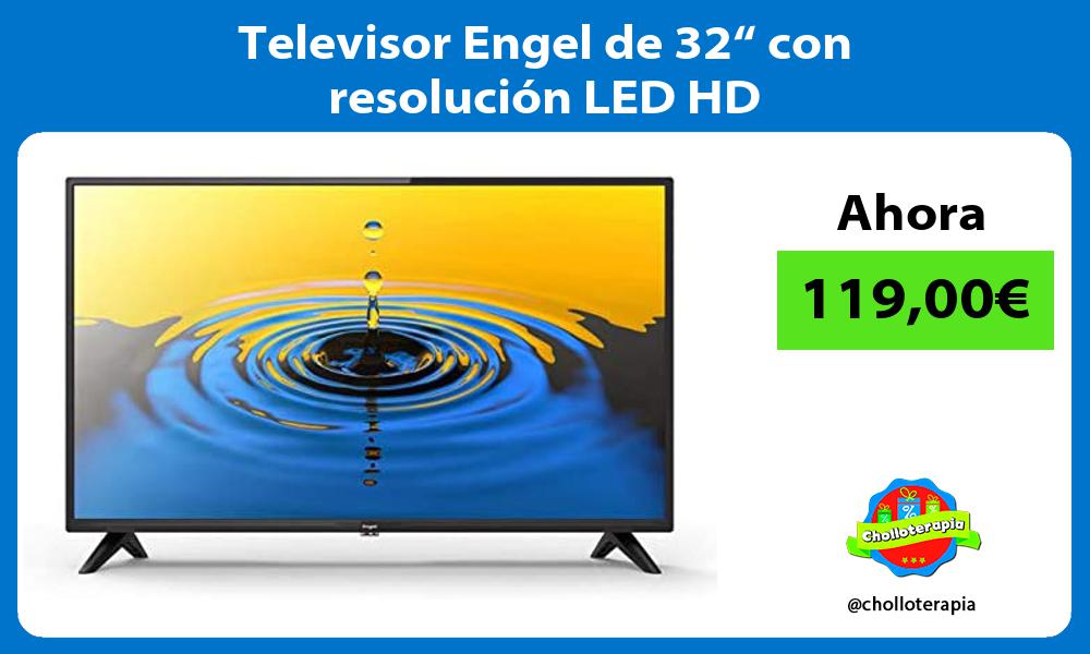 Televisor Engel de 32“ con resolución LED HD