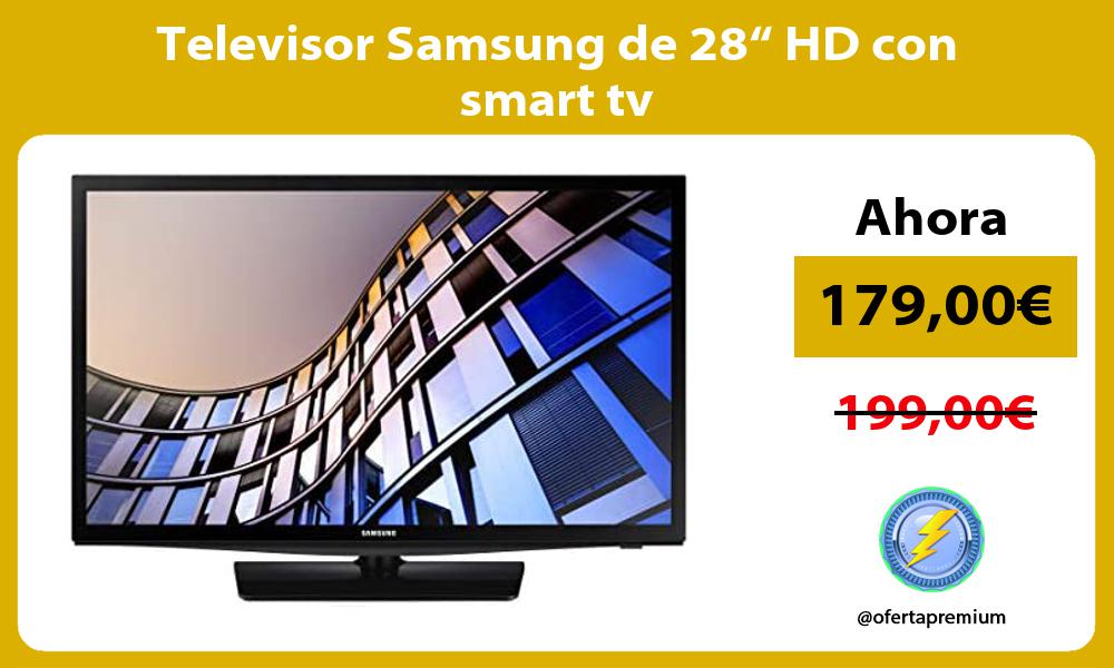 Televisor Samsung de 28“ HD con smart tv