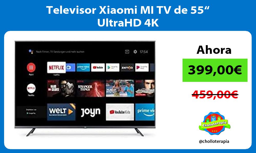 Televisor Xiaomi MI TV de 55“ UltraHD 4K