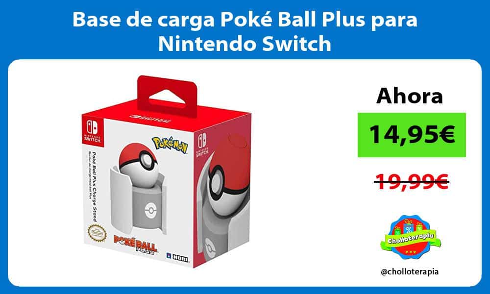 Base de carga Poké Ball Plus para Nintendo Switch