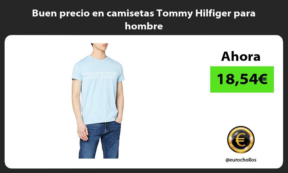 Buen precio en camisetas Tommy Hilfiger para hombre