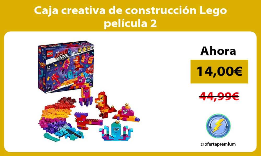 Caja creativa de construcción Lego película 2