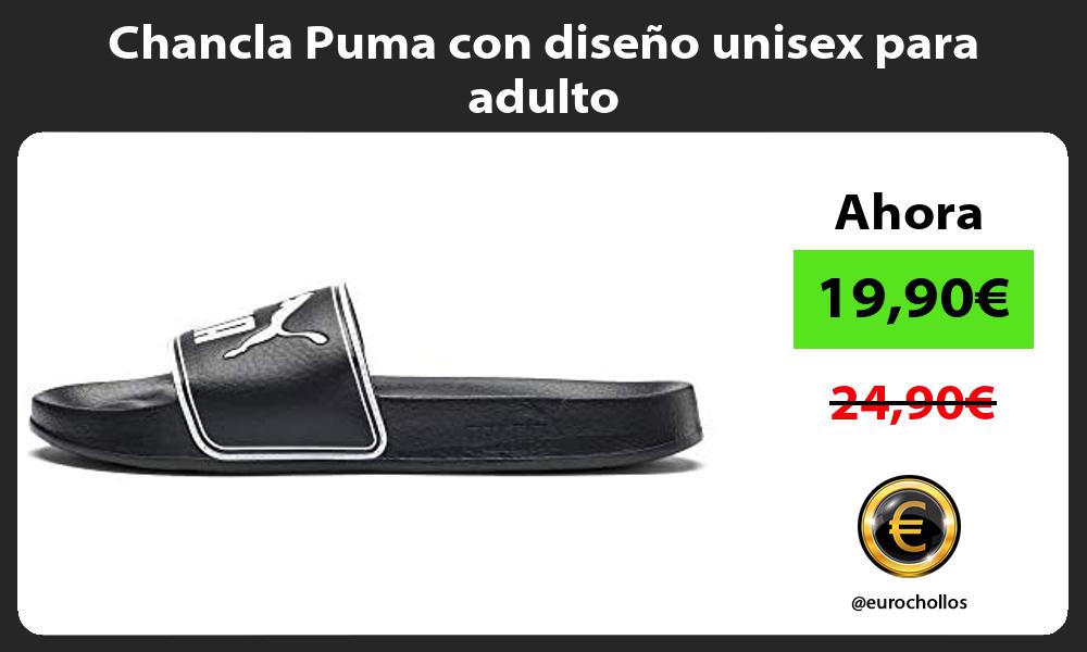 Chancla Puma con diseño unisex para adulto