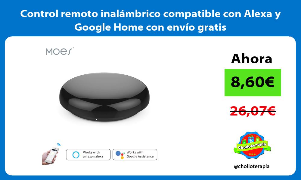 Control remoto inalámbrico compatible con Alexa y Google Home con envío gratis