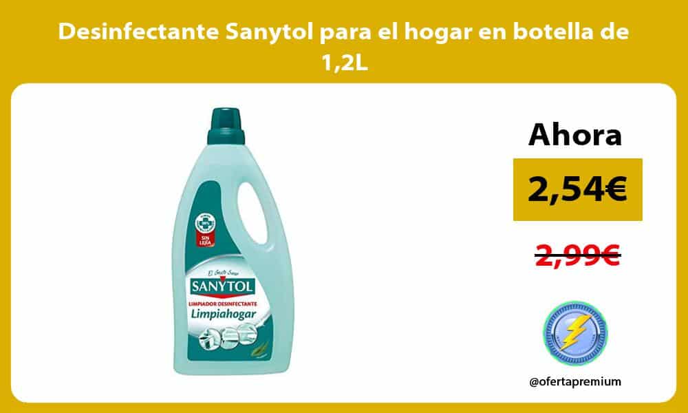 Desinfectante Sanytol para el hogar en botella de 12L
