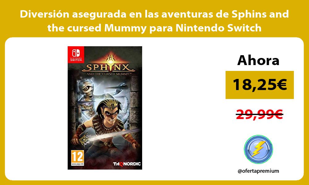 Diversion asegurada en las aventuras de Sphins and the cursed Mummy para Nintendo Switch