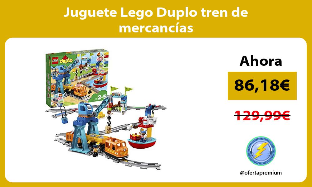 Juguete Lego Duplo tren de mercancías