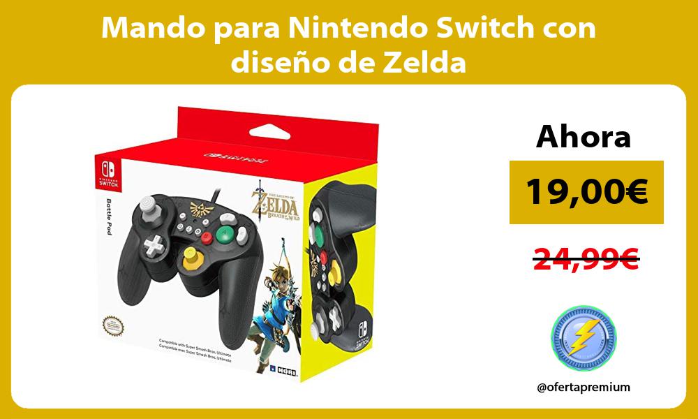 Mando para Nintendo Switch con diseño de Zelda