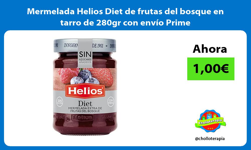 Mermelada Helios Diet de frutas del bosque en tarro de 280gr con envío Prime