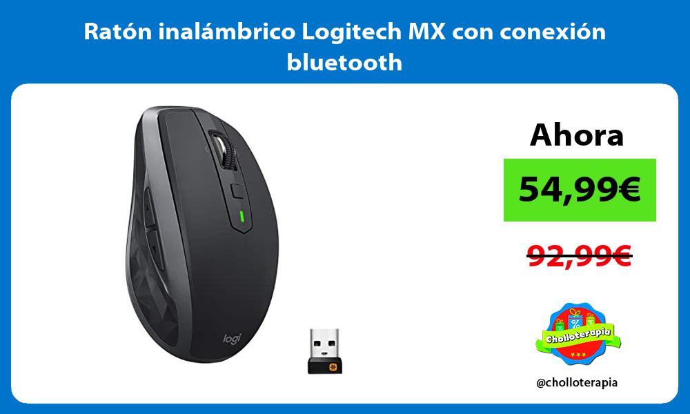 Ratón inalámbrico Logitech MX con conexión bluetooth