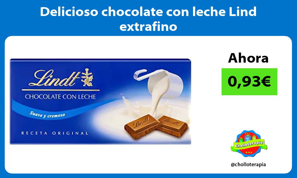 Delicioso chocolate con leche Lind extrafino