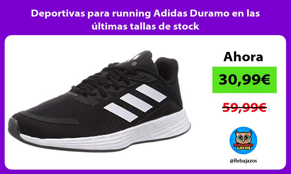 Deportivas para running Adidas Duramo en las ultimas tallas de stock