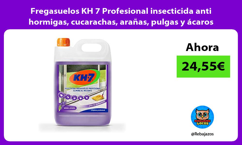 Fregasuelos KH 7 Profesional insecticida anti hormigas cucarachas aranas pulgas y acaros