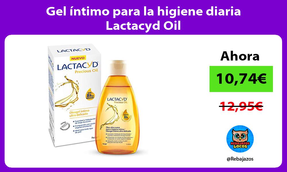 Gel intimo para la higiene diaria Lactacyd Oil