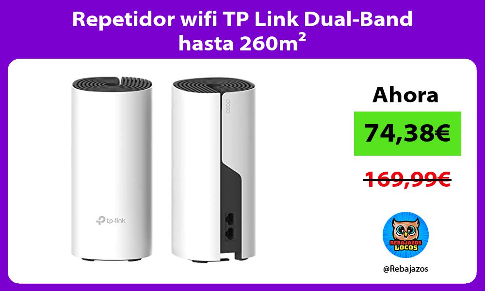 Repetidor wifi TP Link Dual Band hasta 260m²