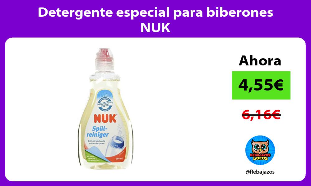 Detergente especial para biberones NUK