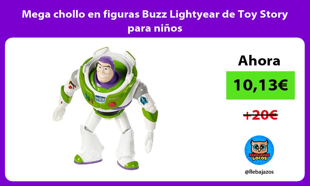 Mega chollo en figuras Buzz Lightyear de Toy Story para ninos