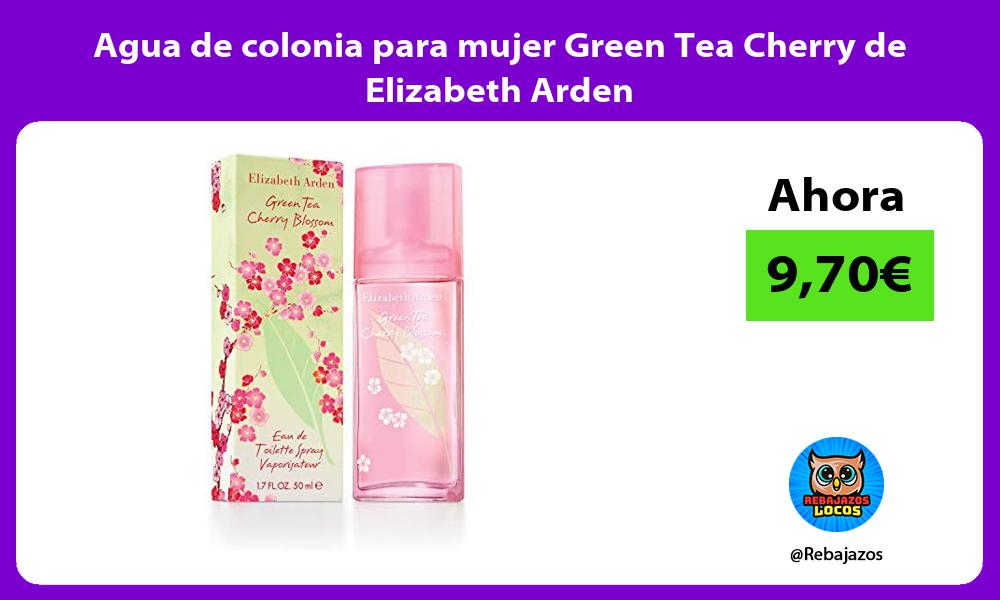 Agua de colonia para mujer Green Tea Cherry de Elizabeth Arden