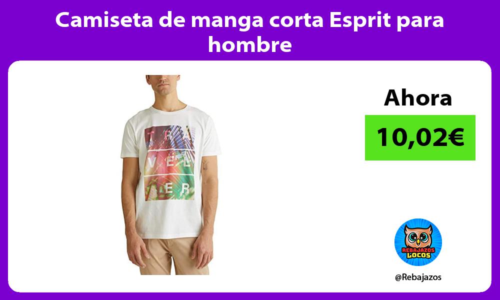Camiseta de manga corta Esprit para hombre