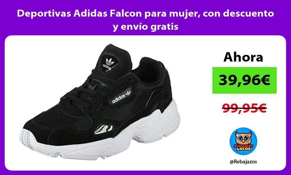 Deportivas Adidas Falcon para mujer con descuento y envio gratis