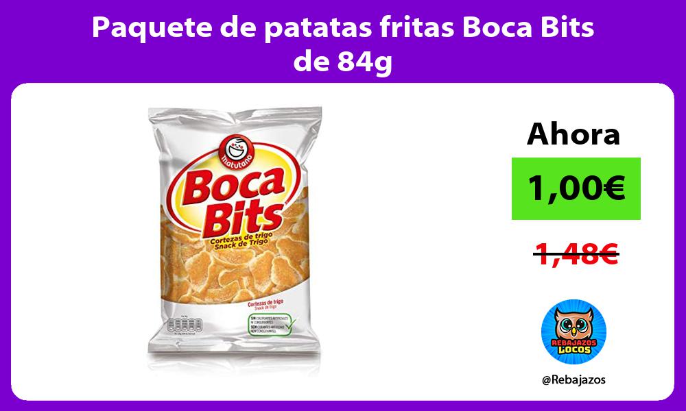 Paquete de patatas fritas Boca Bits de 84g