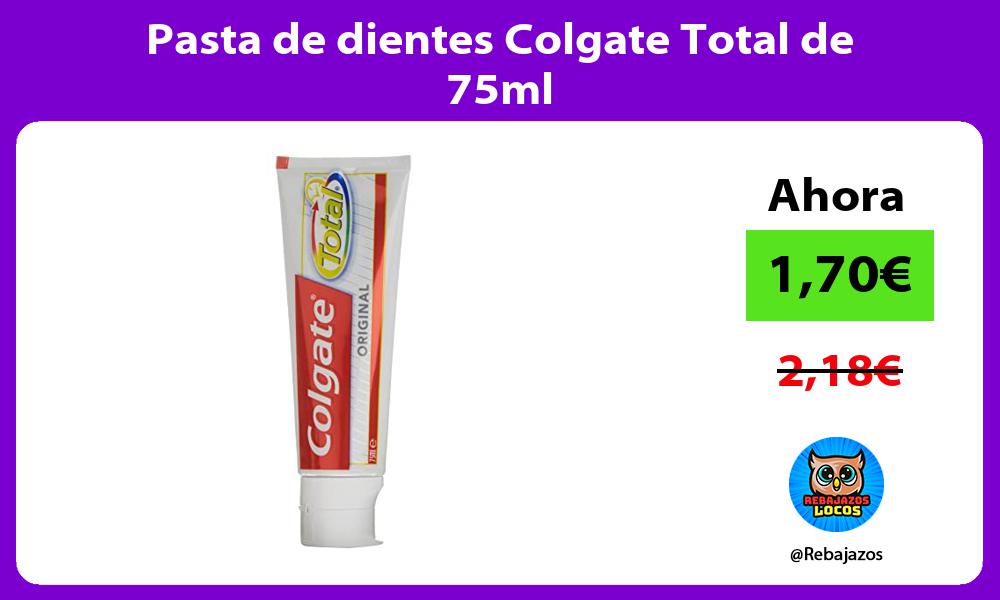 Pasta de dientes Colgate Total de 75ml