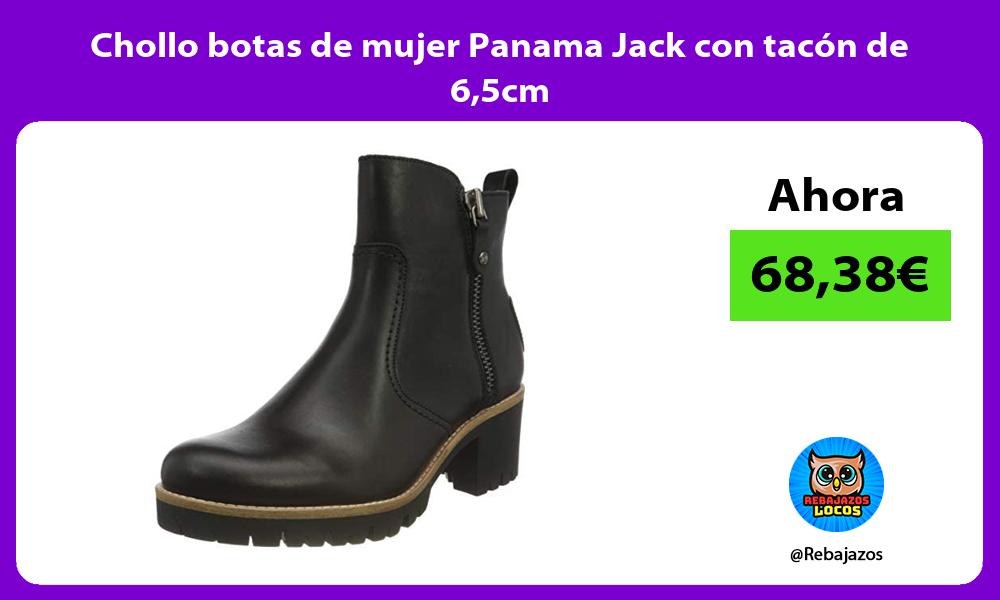 Chollo botas de mujer Panama Jack con tacon de 65cm