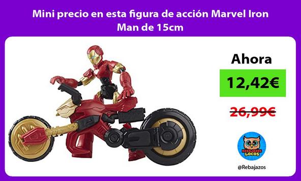 Mini precio en esta figura de acción Marvel Iron Man de 15cm
