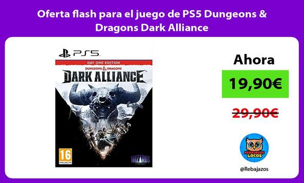 Oferta flash para el juego de PS5 Dungeons & Dragons Dark Alliance