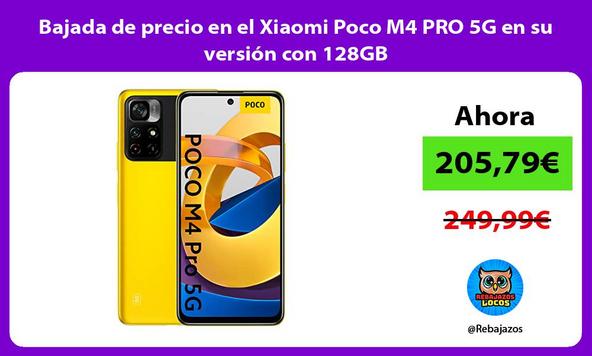 Bajada de precio en el Xiaomi Poco M4 PRO 5G en su versión con 128GB