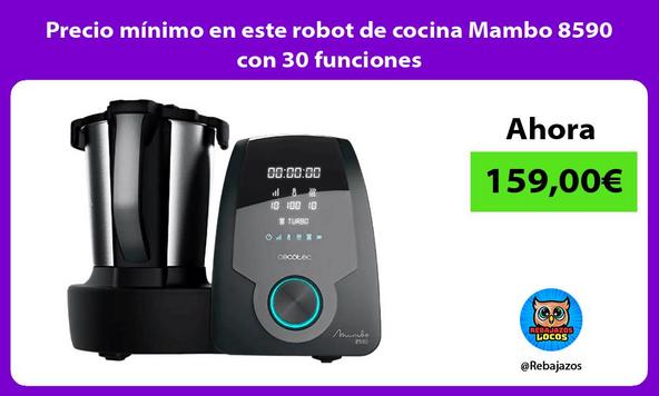 Precio mínimo en este robot de cocina Mambo 8590 con 30 funciones