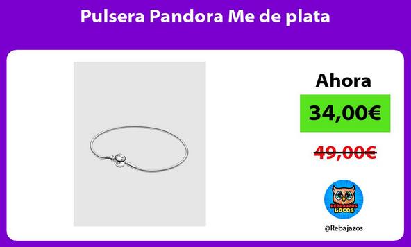 Pulsera Pandora Me de plata