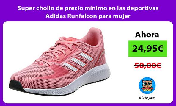 Super chollo de precio mínimo en las deportivas Adidas Runfalcon para mujer
