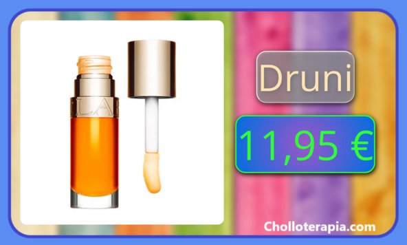 Super oferta flash en este aceite labial nutritivo con color disponible en 8 tonos