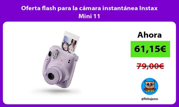 Oferta flash para la cámara instantánea Instax Mini 11