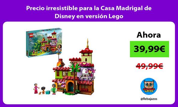 Precio irresistible para la Casa Madrigal de Disney en versión Lego