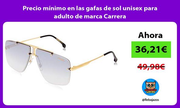 Precio mínimo en las gafas de sol unisex para adulto de marca Carrera