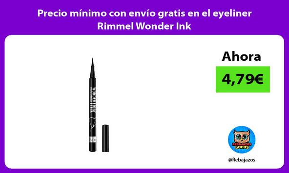 Precio mínimo con envío gratis en el eyeliner Rimmel Wonder Ink