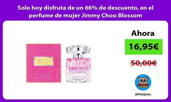 Solo hoy disfruta de un 66% de descuento, en el perfume de mujer Jimmy Choo Blossom