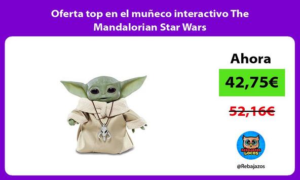 Oferta top en el muñeco interactivo The Mandalorian Star Wars