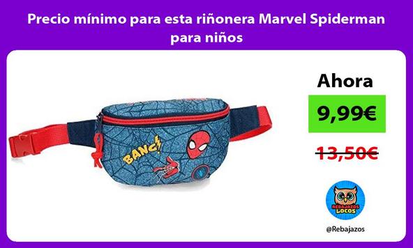 🤩 Precio para esta riñonera Marvel Spiderman para niños ⭐️ 2023]