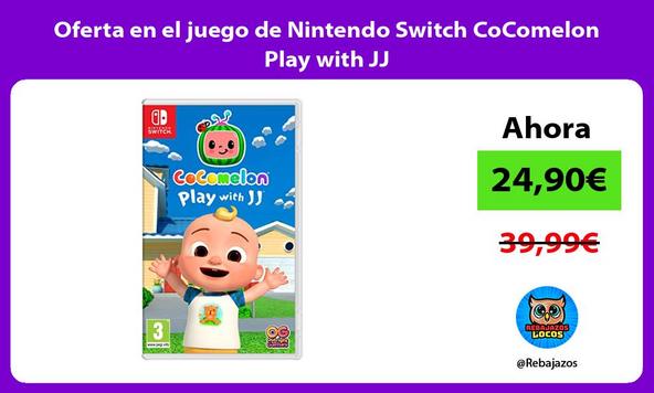 Oferta en el juego de Nintendo Switch CoComelon Play with JJ