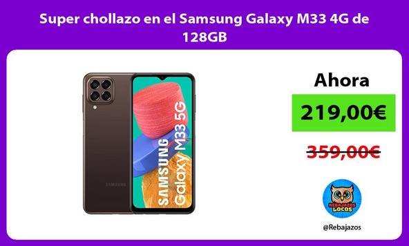 Super chollazo en el Samsung Galaxy M33 4G de 128GB